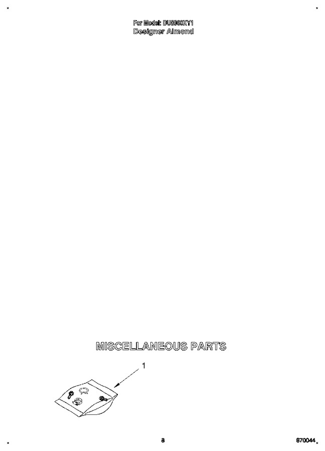 Diagram for DU8960XY1