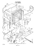 Diagram for 02 - Tub , Literature And Optional