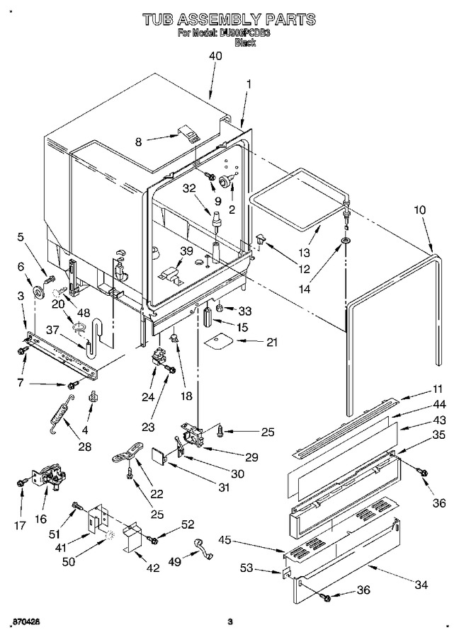 Diagram for DU900PCDB3