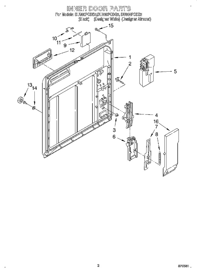 Diagram for DU900PCDZ5