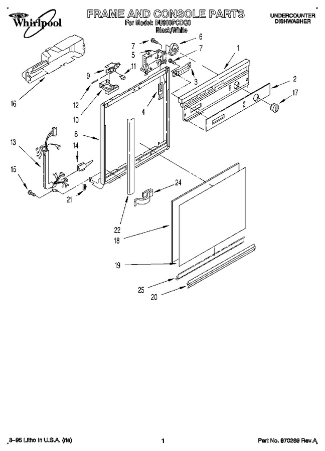Diagram for DU900PCDQ0