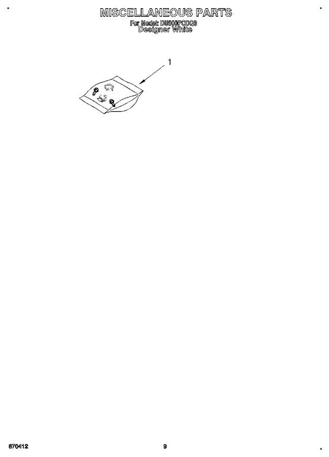 Diagram for DU900PCDQ3