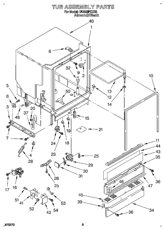 Diagram for DU900PCDZ0