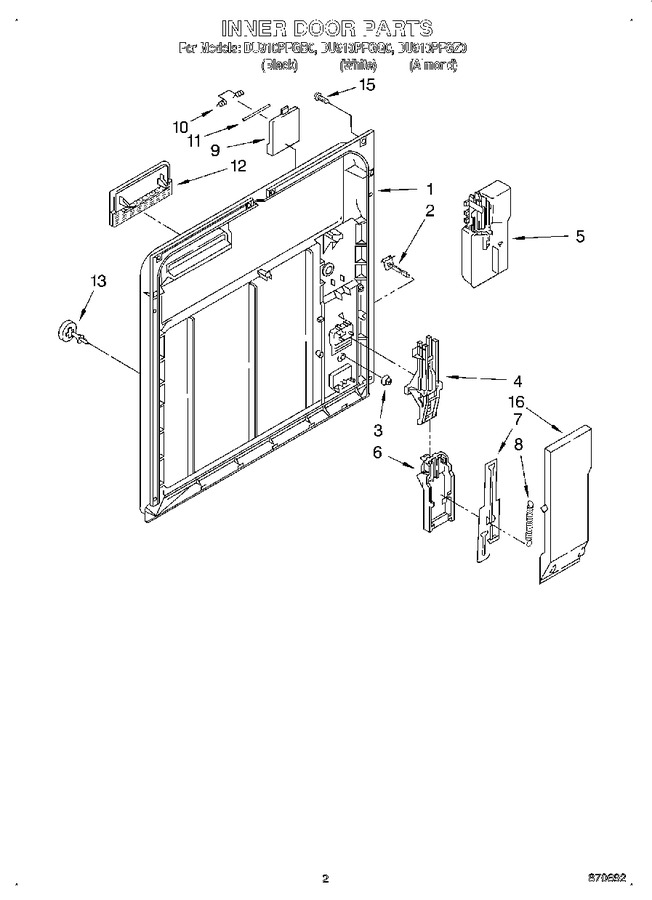 Diagram for DU910PFGQ0