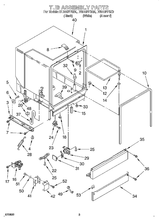 Diagram for DU910PFGQ0