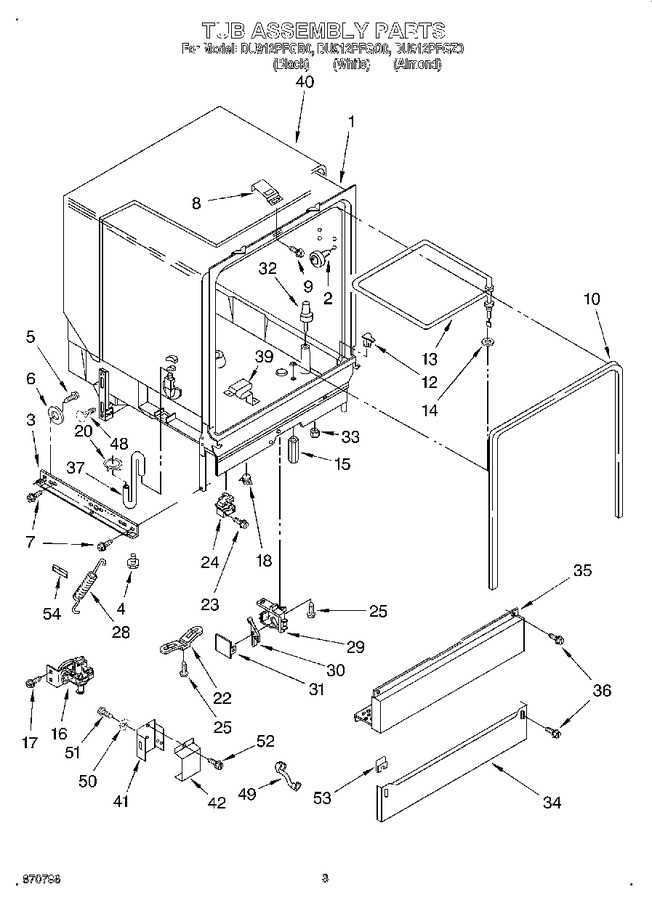 Diagram for DU912PFGQ0