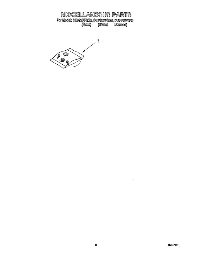 Diagram for DU912PFGQ0