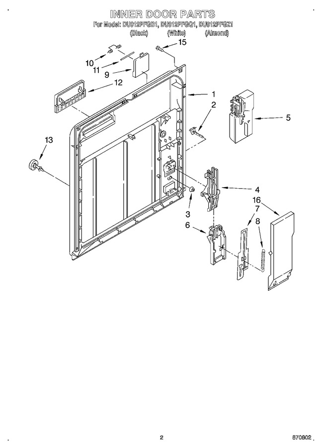 Diagram for DU912PFGB1