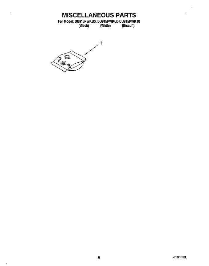 Diagram for DU915PWKQ0