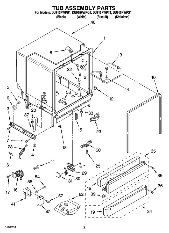 Diagram for DU915PWPT1