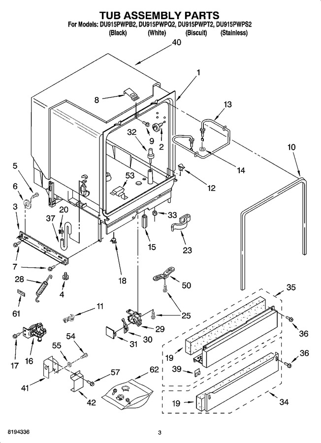 Diagram for DU915PWPQ2