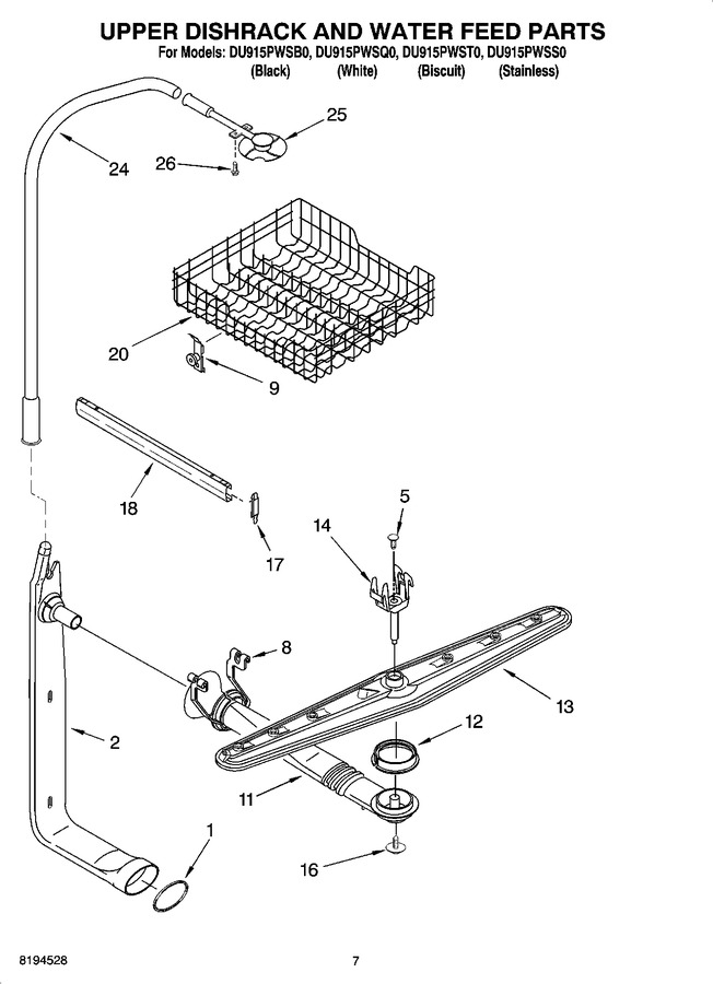 Diagram for DU915PWSS0