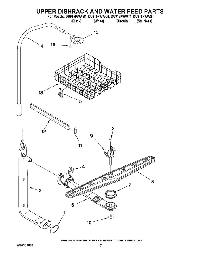 Diagram for DU915PWWS1