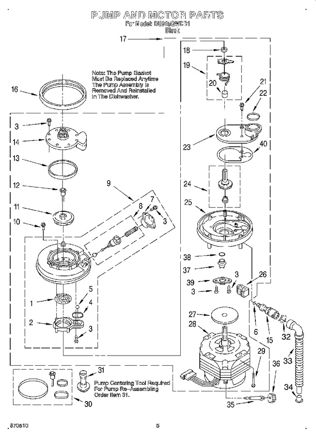 Diagram for DU915QWDB1