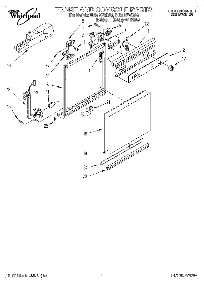 Diagram for DU915QWDQ6