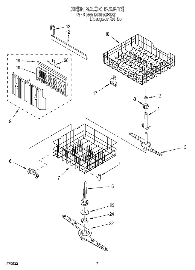 Diagram for DU915QWDQ1