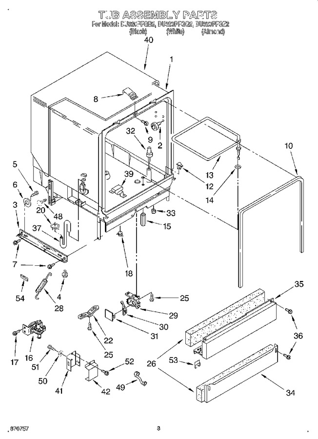Diagram for DU920PFGQ2