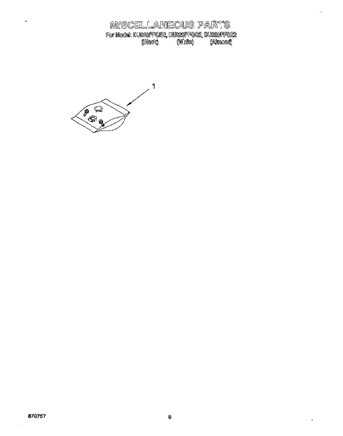 Diagram for DU920PFGQ2