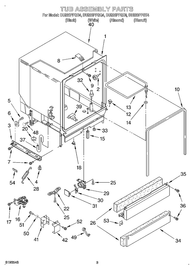 Diagram for DU920PFGT4