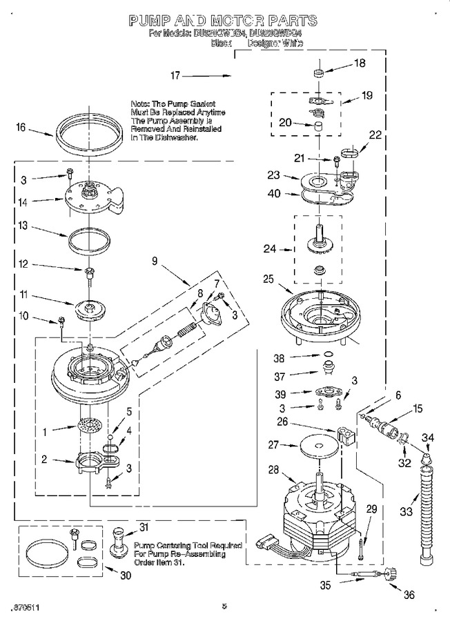 Diagram for DU920QWDQ4