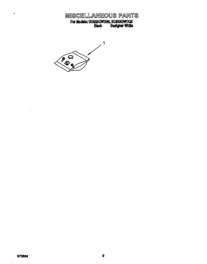Diagram for DU920QWDQ5