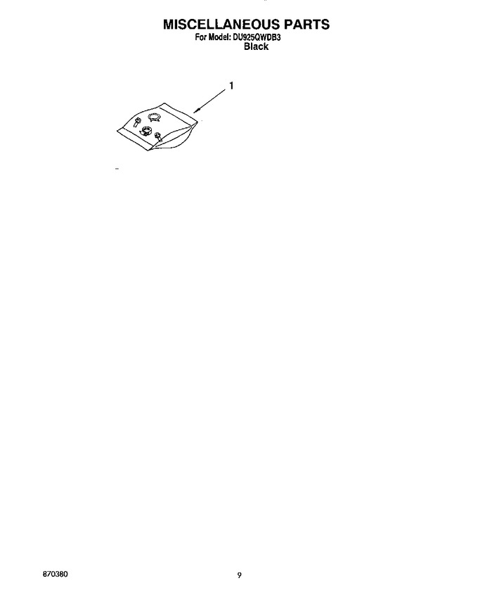 Diagram for DU925QWDB3