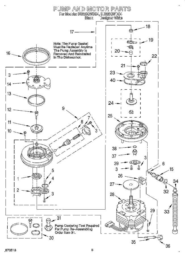 Diagram for DU925QWDQ4