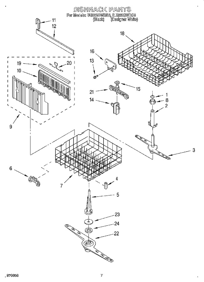 Diagram for DU925QWDB6