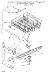 Diagram for 05 - Upper Dishrack And Water Feed