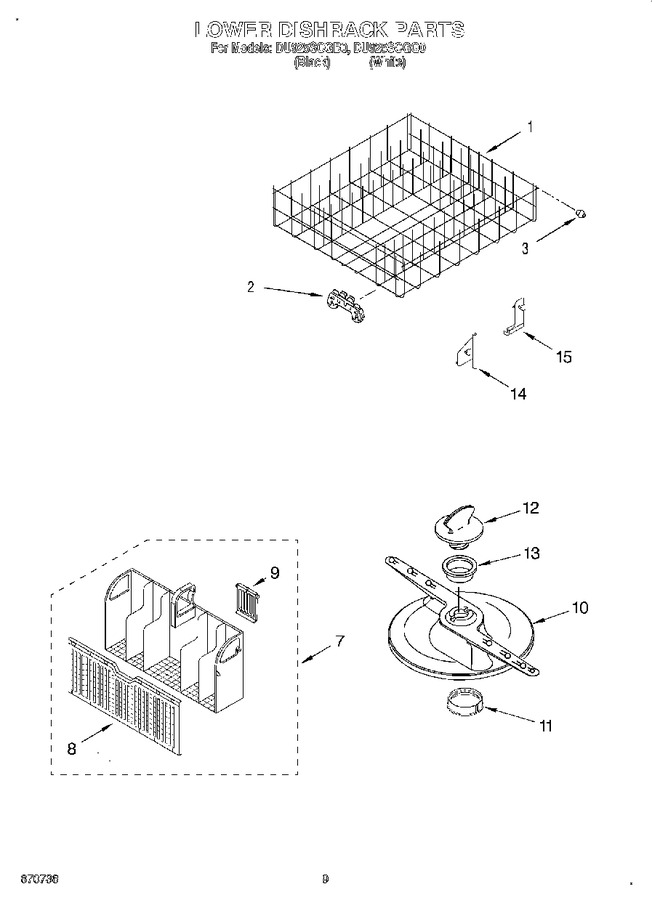 Diagram for DU925SCGQ0