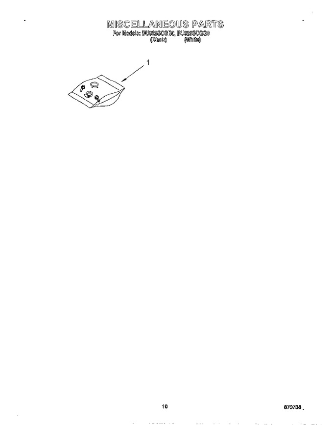 Diagram for DU925SCGQ0