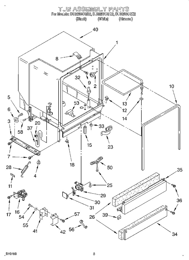 Diagram for DU925SCGQ2