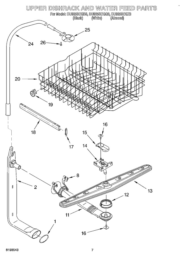 Diagram for DU925SCGB3