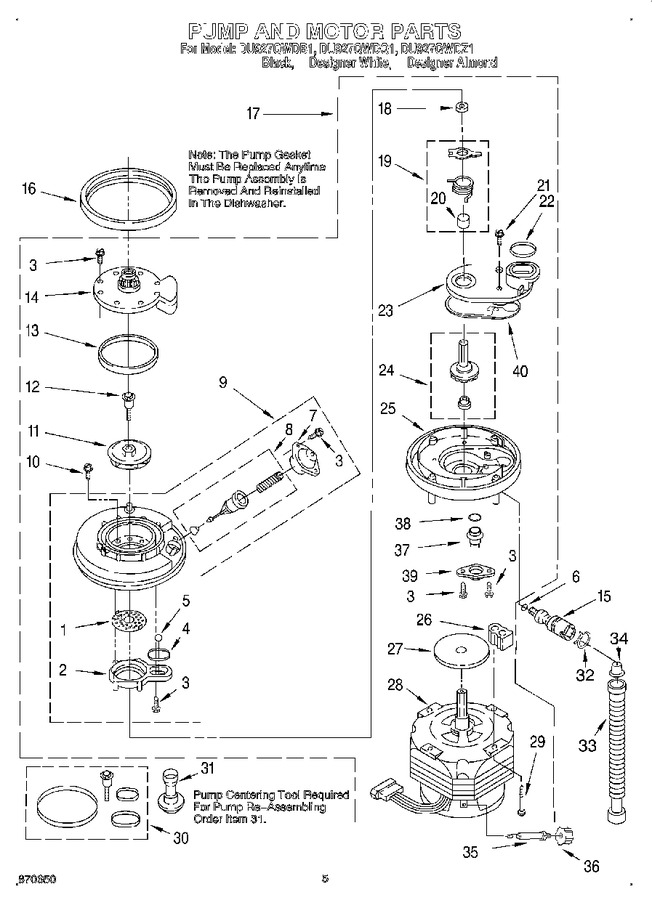 Diagram for DU927QWDZ1