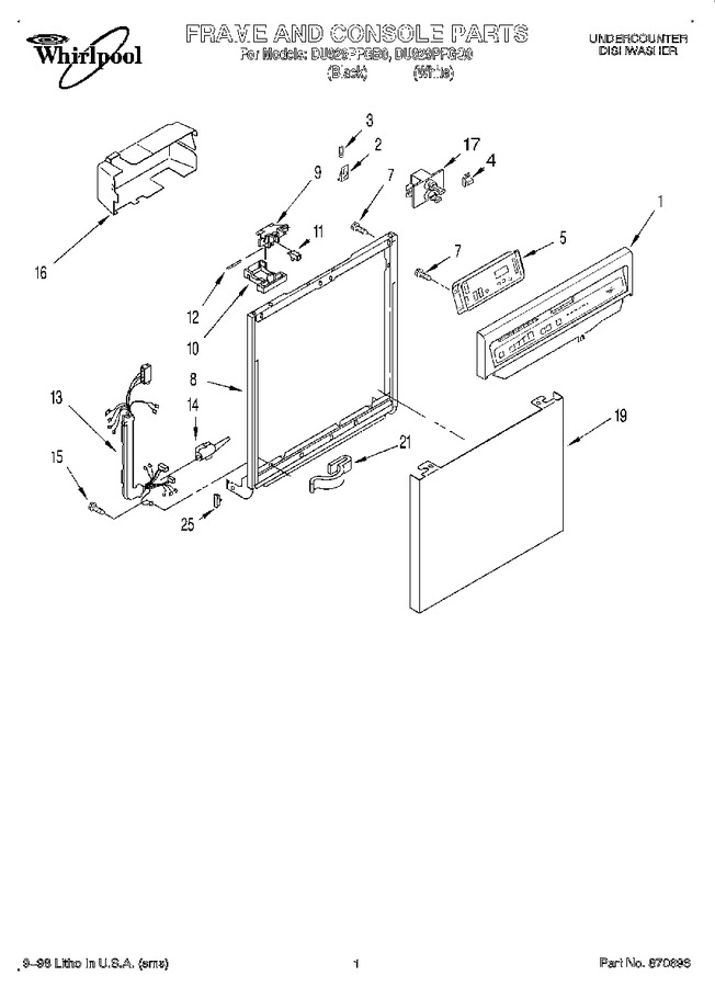 Diagram for DU929PFGB0