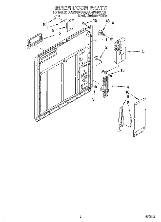 Diagram for DU929QWDB0