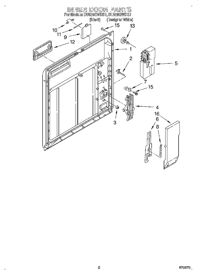 Diagram for DU929QWDB1