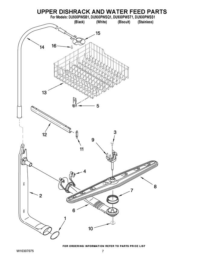 Diagram for DU930PWSB1