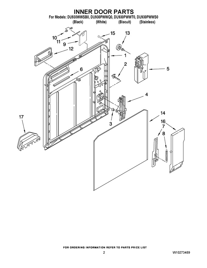 Diagram for DU930PWWS0