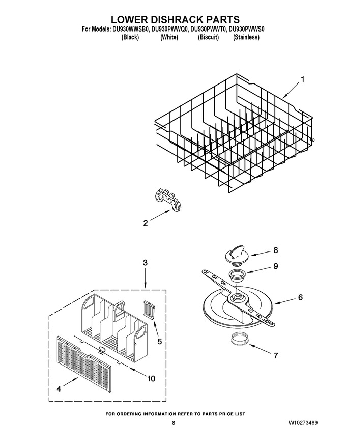 Diagram for DU930PWWQ0