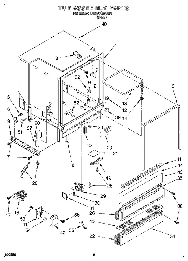 Diagram for DU930QWDB3