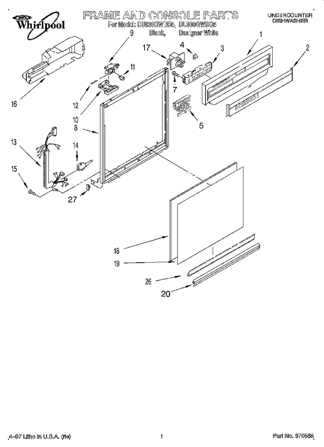 Diagram for DU930QWDB5