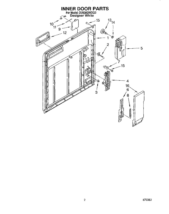 Diagram for DU930QWDQ3