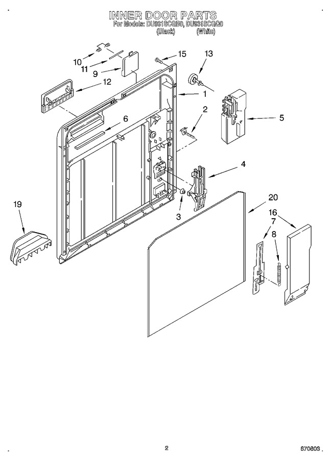 Diagram for DU931SCGB0