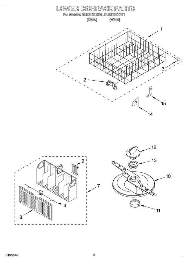 Diagram for DU931SCGB1