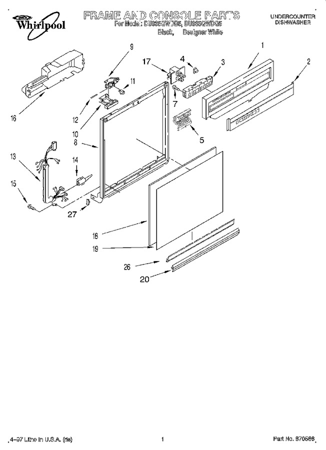 Diagram for DU935QWDB5