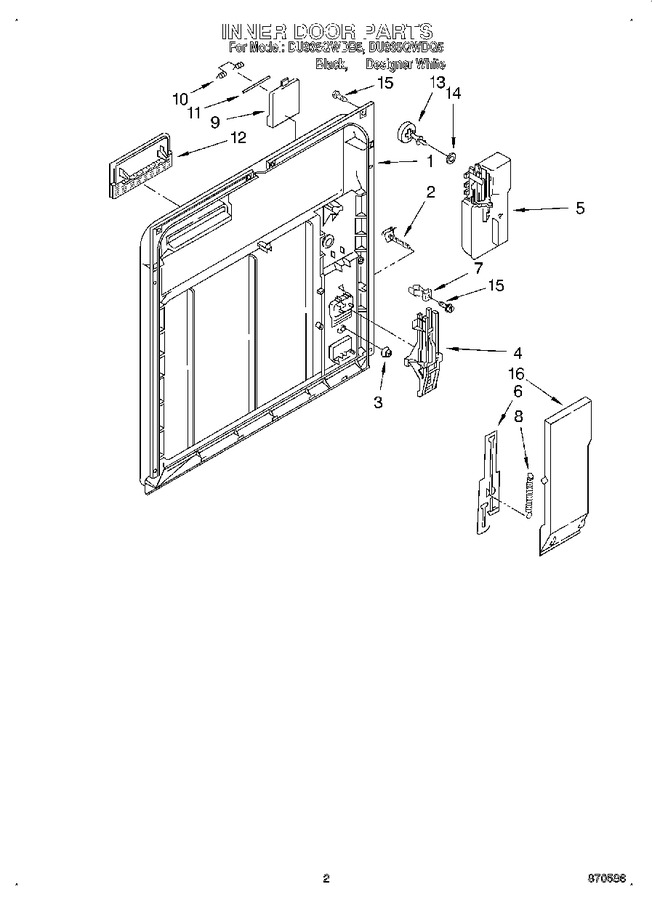Diagram for DU935QWDB5