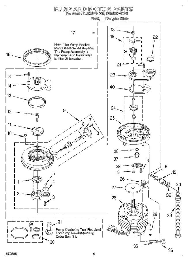 Diagram for DU935QWDB5