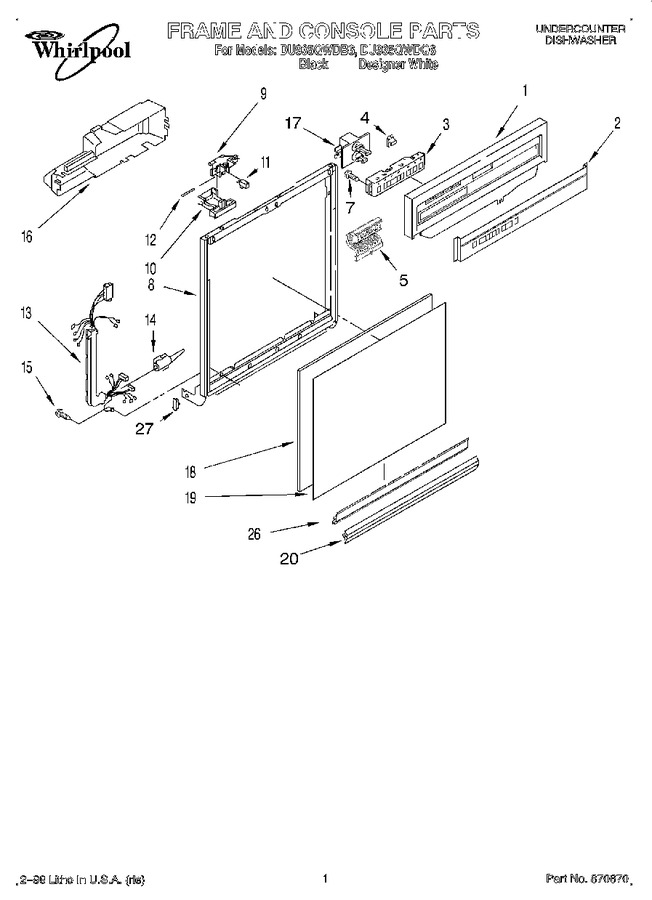 Diagram for DU935QWDB6