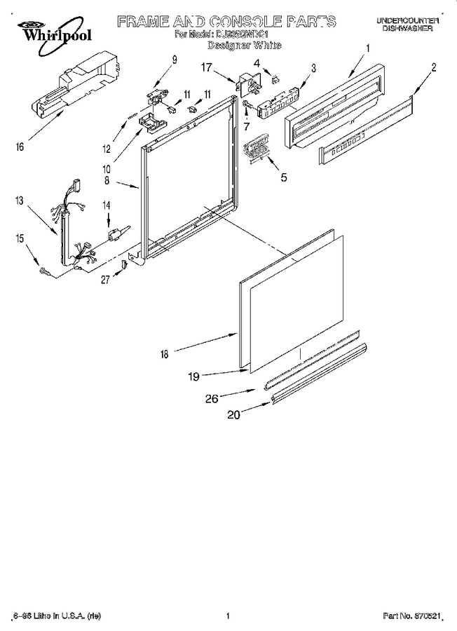 Diagram for DU935QWDQ1